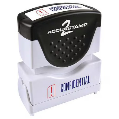 Cosco 038910 Accu-Stamp 2 Shutter Confidential 2 Clr