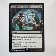 Behold the Sinister Six! Marvel's Spider-Man Regular Magic The Gathering