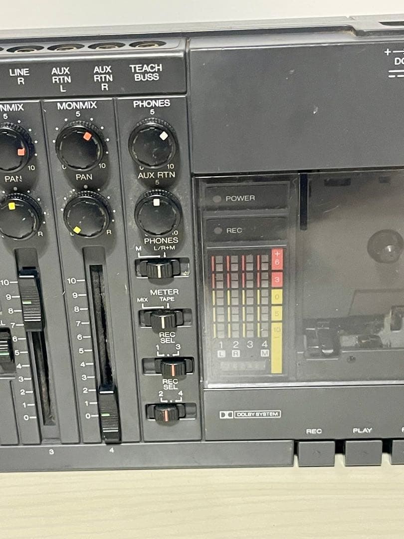 Fostex X-18 Multitracker 4 Track Cassette Tape Recorder 2 Head