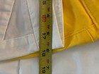 Lot 2 Talbots & Charter Club Capris Women 14 PETITE Yellow & White — photo 4