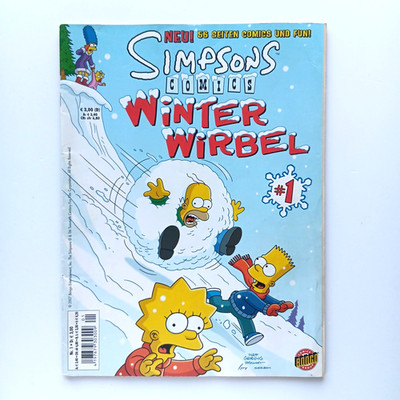Simpsons Comics Winter Wirbel #1 (2007) Panini Z 1-