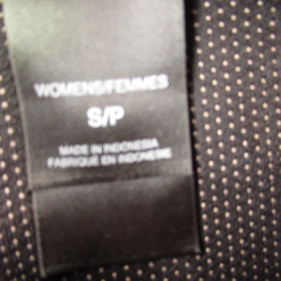 Chaleco North Face Mujer Pequeño Negro Sin Mangas Informal Bolsillos con Cremallera Exterior Foto 4 de 4