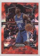 2019-20 Panini Prizm Rookie Red Ice Prizm Terance Mann #296 7zf