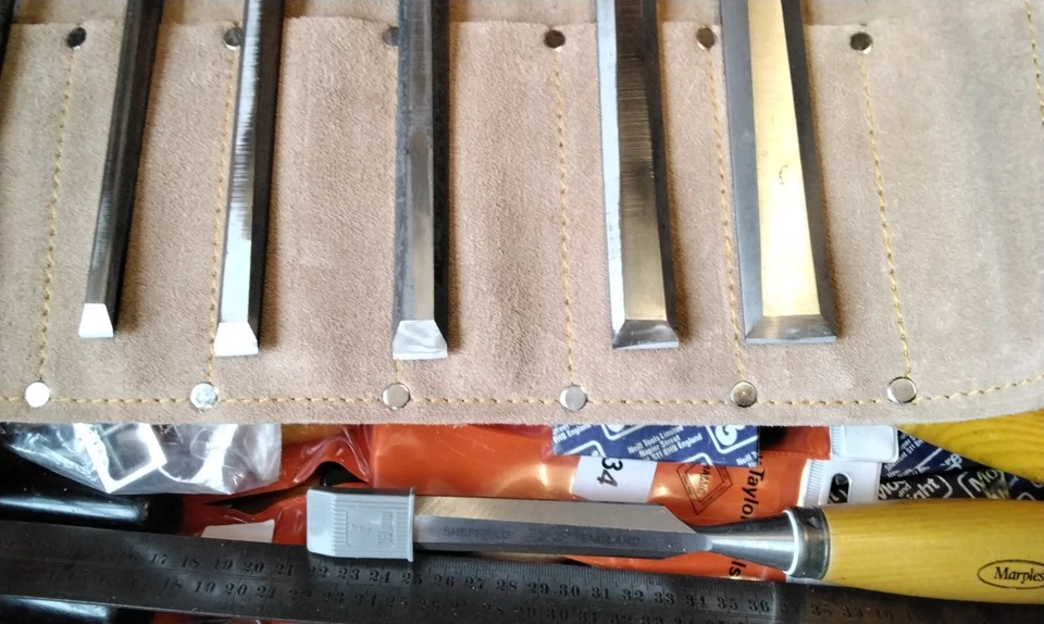 6 x STANLEY No720 SOCKET CHISELS - Image 4 of 4