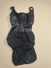 1970S Vintage Swim Allure Black One Piece Women s Swimsuit
