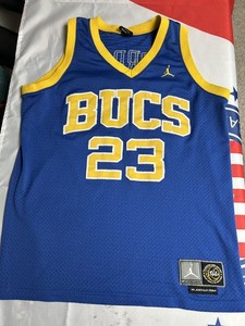 Michael Jordan Jersey Men Med Nike Laney High School Bucs Stitched TAG Jumpman