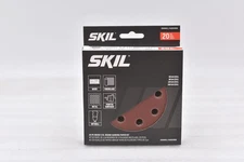 Skil Mixed 20pc 5in. Round Sanding Paper Kit 60/80/120/240 CDA9001
