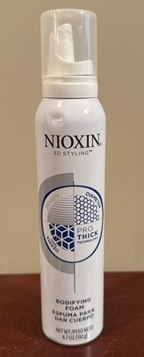 Nioxin 3D Styling Bodifying Foam 6.7 oz With Pro Thick Technology 192 g