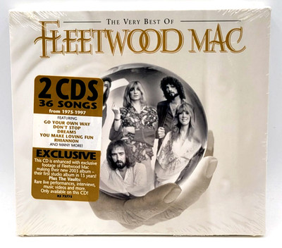 Fleetwood Mac  Very Best of Fleetwood Mac 2 CD Set Enhanced FACTORY SEALED NEW