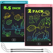 LCD Writing Tablet Colorful Screen Rechargeable Doodle Board Toddler Educatio...