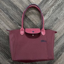 Longchamp Damen Umhängetasche Weinrot