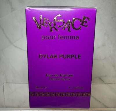 Versace Dylan Purple Pour Femme Eau de Parfum 50mL / 1.7 oz New in Box