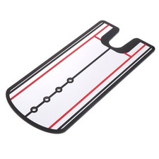 Golf Putting Alignment Mirror for Indoor Outdoors Portable Golf Training Aid