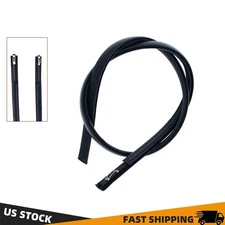 Pair Black Rubber Roof Trim Seal Molding Fits for Honda Fit 5 Door 2015-2021