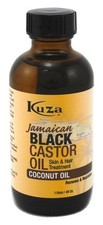 2 PACK Kuza Jamaican Black Castor Oil Coconut Oil Treatment 4 Ounce