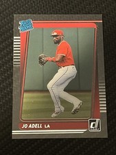 2021 Panini Chronicles Jo Adell 11 RC Rated Rookie Donruss Clearly LA Angels
