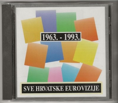 Eurovision 12 Yugoslavian/Croatian entries 1963-93 on rare 1994 CD - Near mint