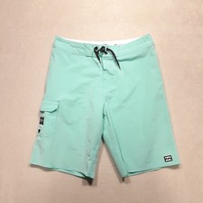 Billabong Boys Youth All Day Pro Boardshorts Sz.27 Aqua Blue 9" Inseam Recycler