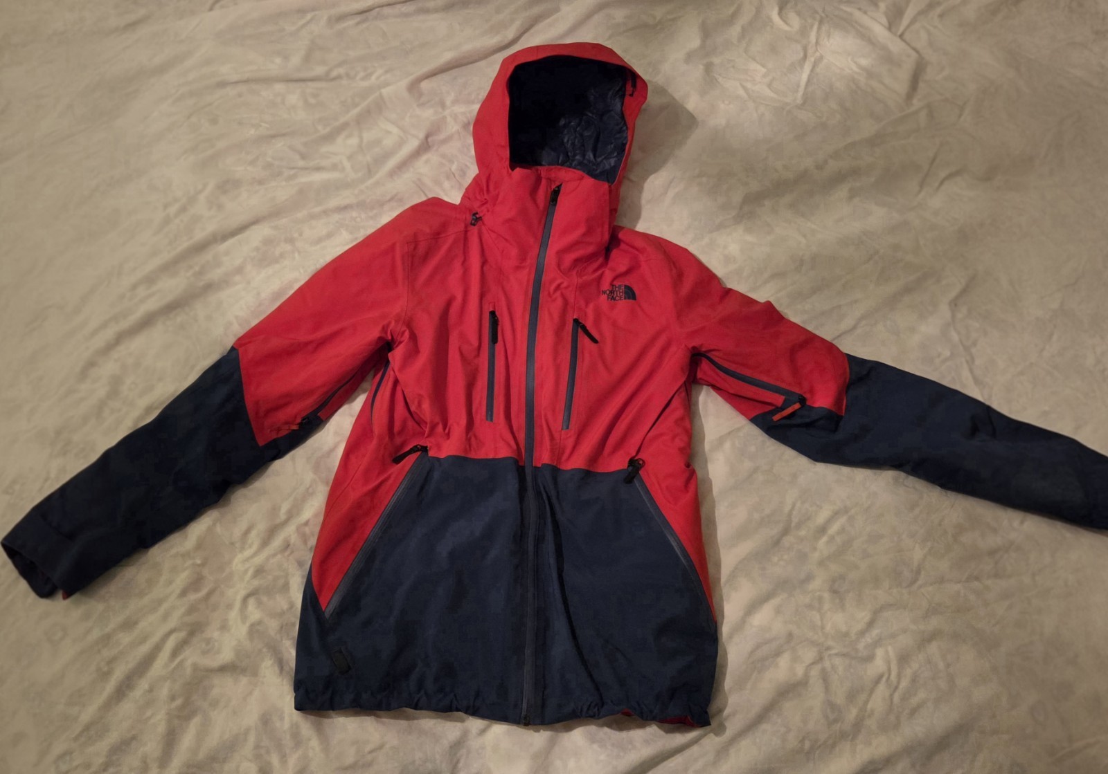 The North Face Mens Anonym Jacket Centennial Rare Red & Shady Blue Men's Size M