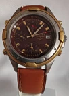 Rare Orient Titanium Alarm / Chrono Quartz Watch - ref HFAE18