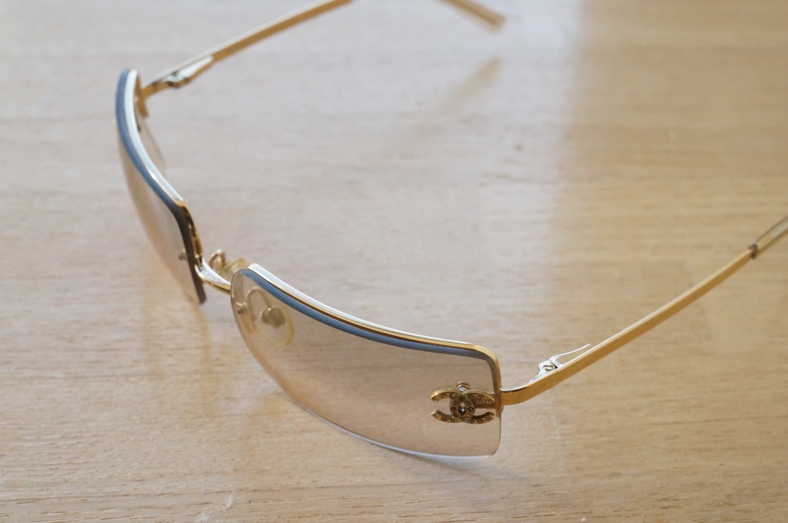 Chanel 4104B Rimless Sunglasses image 3