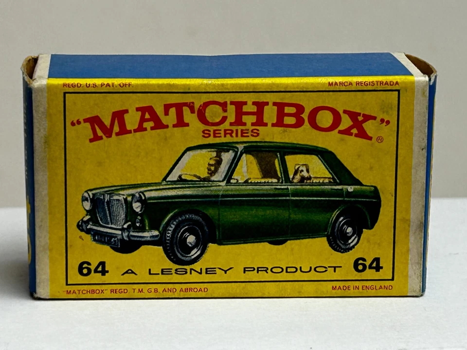 Matchbox No. Sedán 64 MG 1100 con caja original, bonito Foto 3 de 4