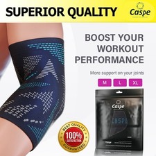 2X Elbow Brace Compression Support Sleeve Arthritis Tendonitis Reduce Joint Pain