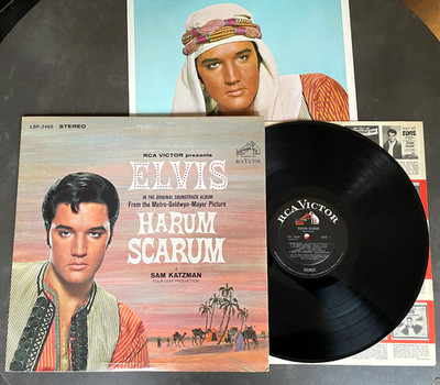 LP Elvis Presley - Harum Scarum - US RCA LSP 3468 w/ Bonus Photo