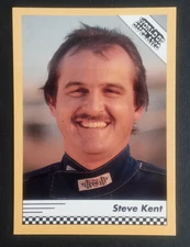 1991 World of Outlaws Racing Trading Card Steve Kent #36