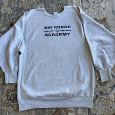 VTG USAFA Air Force Academy Champion Reverse Weave USA Made XXL Sweatshirt 90  s