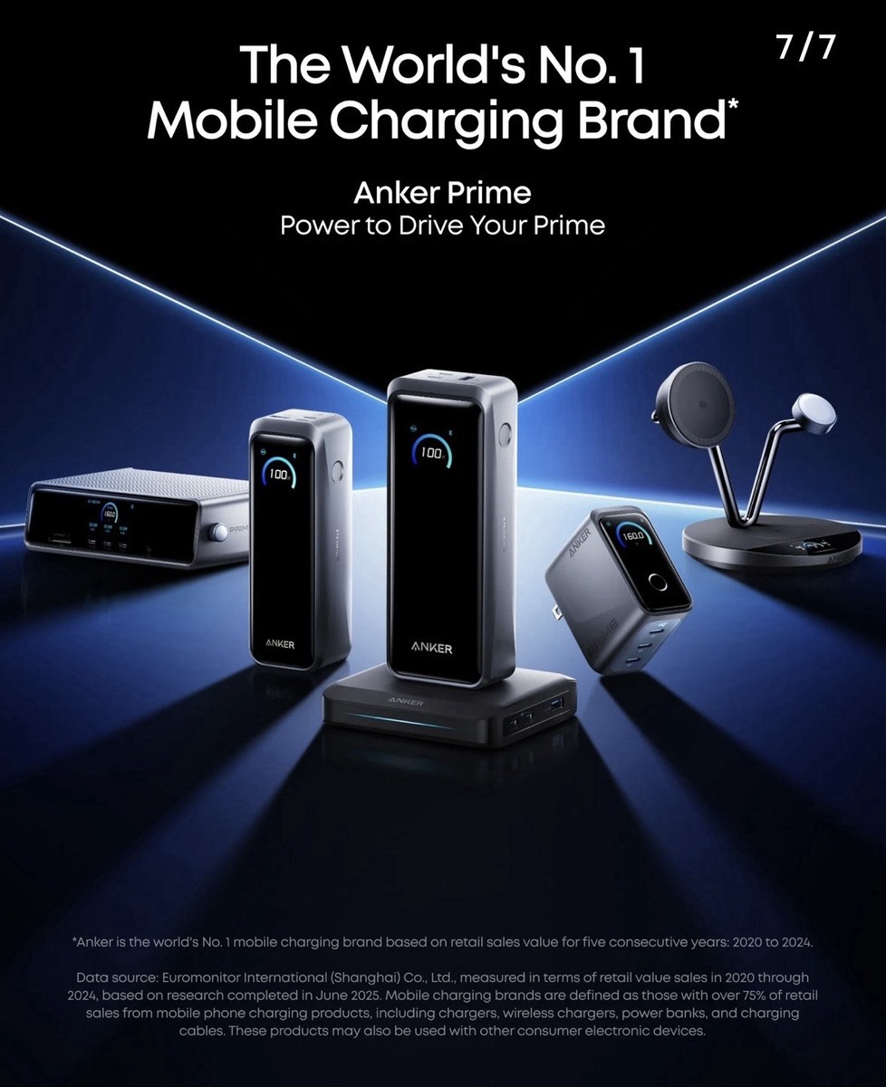 Anker Prime Power Bank (26K, 300W) with Charging Base | eBay