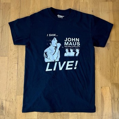 John Maus Shirt S - I Saw  LIVE! Hey Moon Bennington Lo Fi Hypnagogic Pop  