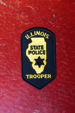 Illinois State Police Shoulder Badge Patch