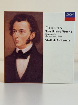 Chopin The Piano Works Vladimir Ashkenazy 13 CD Box Set London Decca 1995