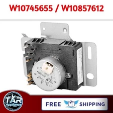 Upgraded W10745655 W10857612 Whirlpool Maytag Amana Dryer Timer NEW