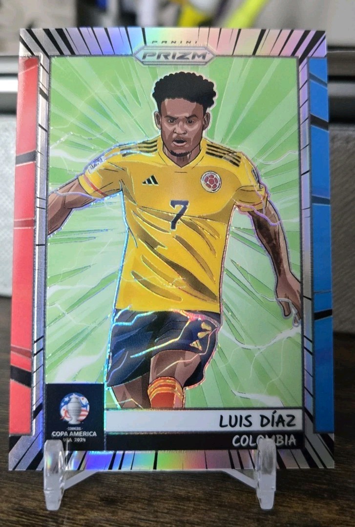 Luis Diaz 2024 Copa America Prizm MANGA SSP Case Hit #10 Colombia
