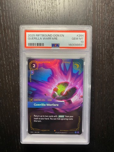 Guerilla Warfare graded PSA 10 for sale on eBay