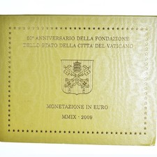 [#1064889] Vatican, 1 Cent to 2 Euro, Benoît XVI, 2009 - Anno MMIX, Rome, BU, MS