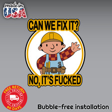 Can We Fix It? 3M bubble free Sticker Waterpr...