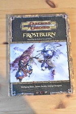D&D Frostburn Mastering Perils of Ice and Snow 3.5 Hardcover RPG Book
