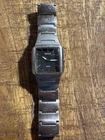 Vintage Seiko QUARTZ 7N32 OALO Men's Watch Stainless Steel Needs Battery