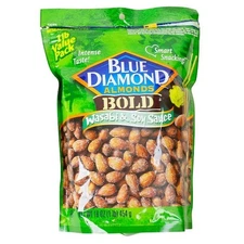 Blue Diamond Wasabi and Soy Sauce Flavored Almond Nuts, 16 Ounce Resealable Bag