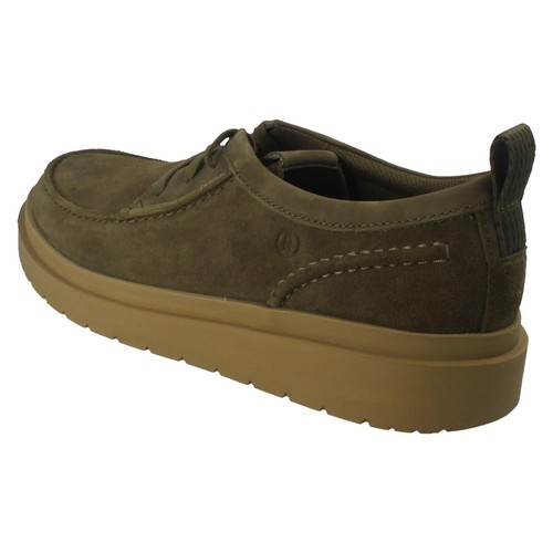 Zapatos Casual De Cuero Suede Clarks 'Polden Moc' Con Cordones - G Fit - Imagen 19 de 31