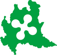 Aufkleber Lombardei Landkarte Autoaufkleber Sticker 20 X 20 Cm Konturschnitt