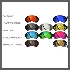 US Anti Scratch Replacement Polarized Lenses for-Oakley Plaintiff Sunglasses