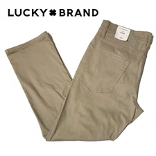 NWT LUCKY BRAND MEN'S 223 Straight TAN MSRP: $99.00 All Size