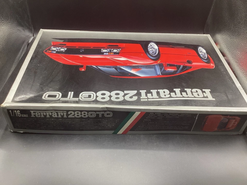 FUJIMI MONKEI SCATOLA MONTAGGIO FERRARI 288 GTO SCALA 1/16 COMPLETA  - Immagine 4 di 4