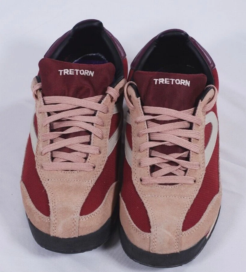 Zapatillas deportivas Tretorn para mujer talla 8M rojas Rawlins 2.0 con cordones Foto 2 de 4