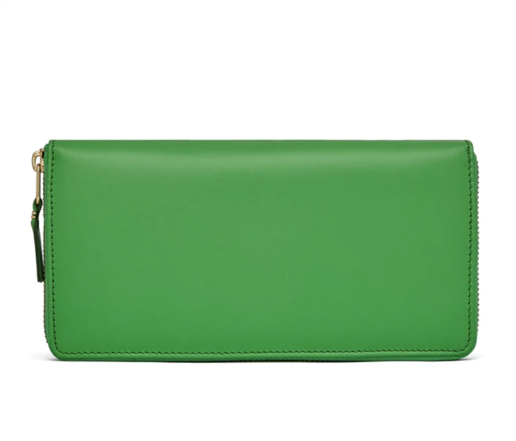 Comme Des Gar ons Green Leather Unisex Wallet SA0110 BNIB 320 50 OFF