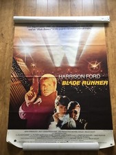 Blade Runner Harrison Ford Original One Sheet French Film Poster 1982..